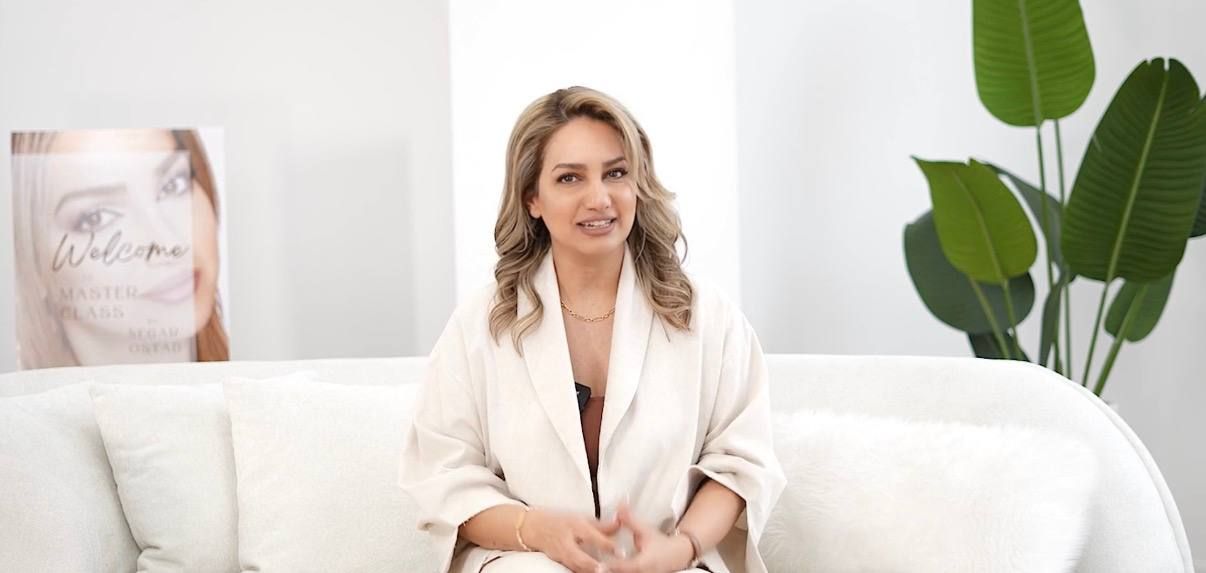 Negar Ostad introducing the Haircare & Styling masterclass