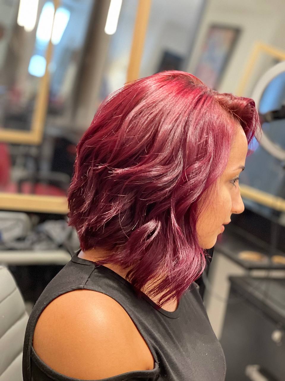 Burgundy Hair Color