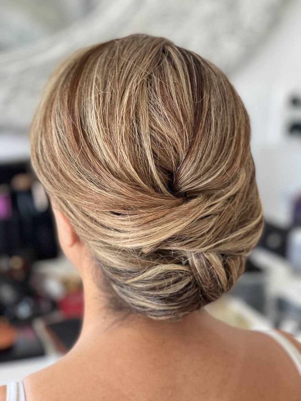 Elegant Low Bun