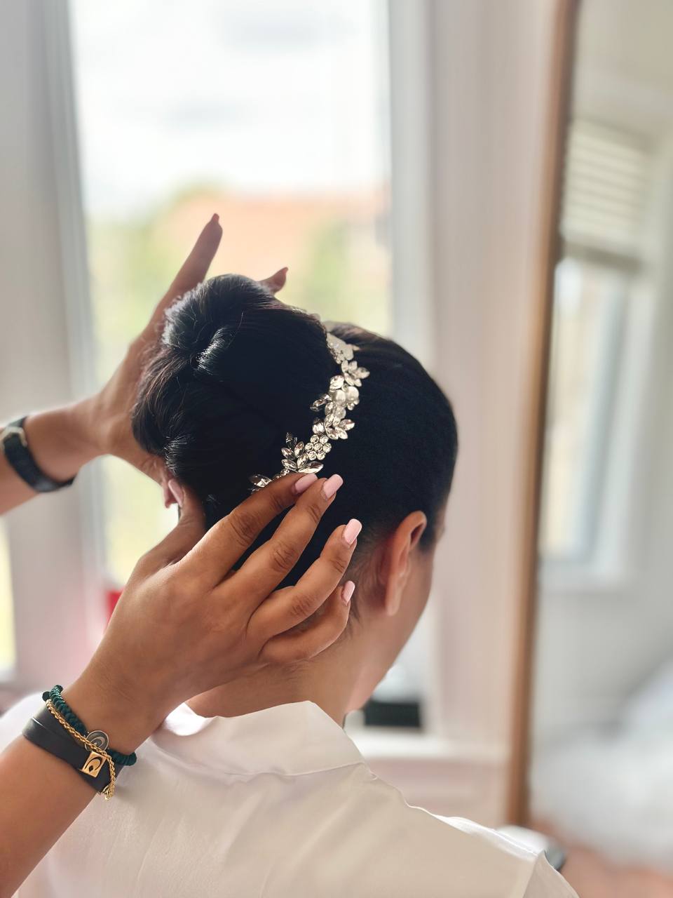Bridal Crystal Updo
