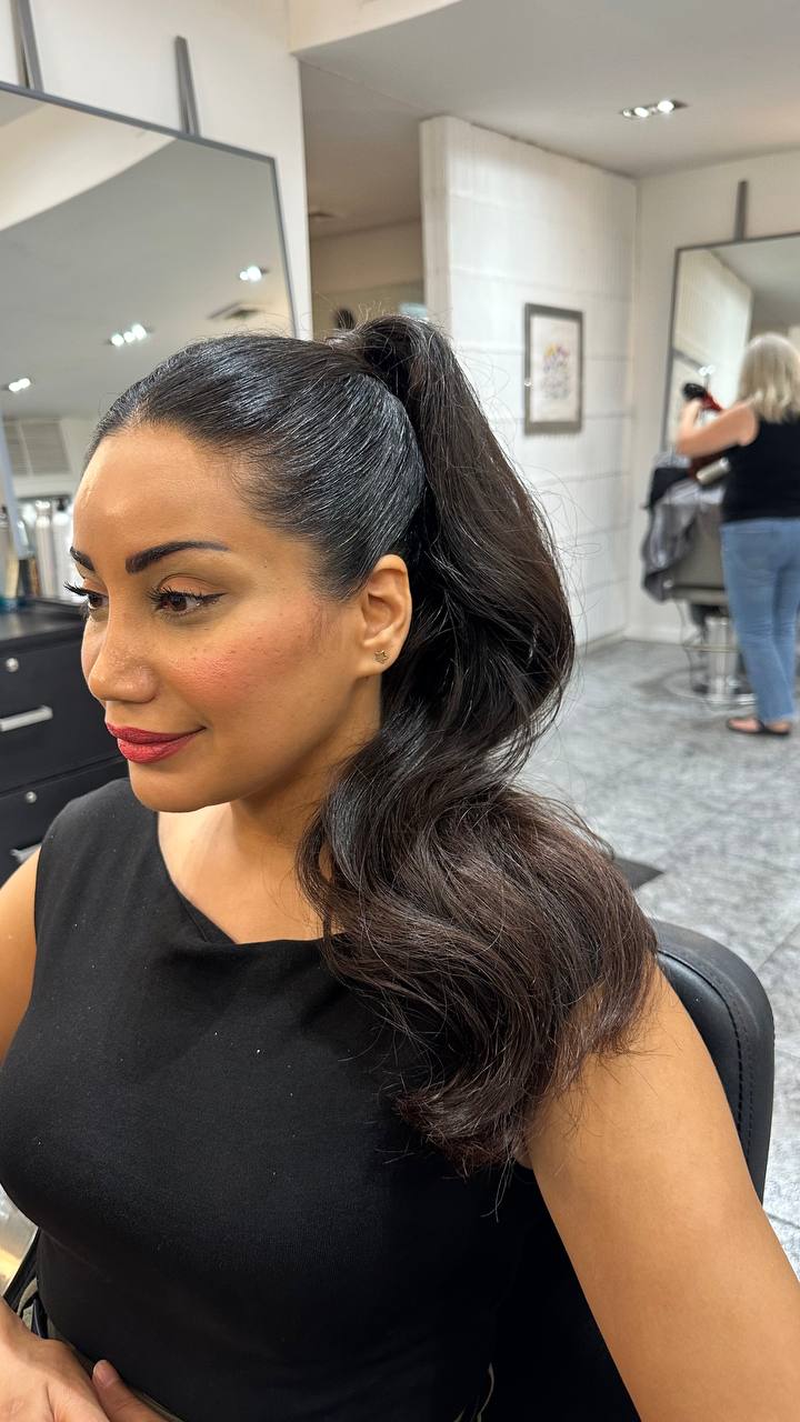 Sleek High Ponytail
